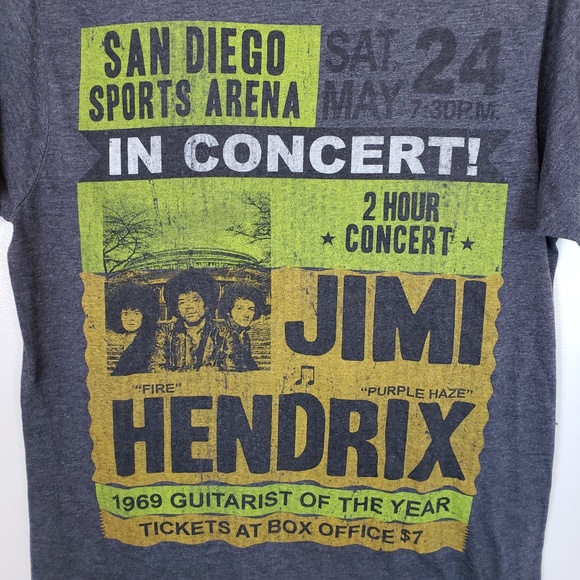Stone Free Other - Jimi Hendrix In Concert Stone Free S Shirt